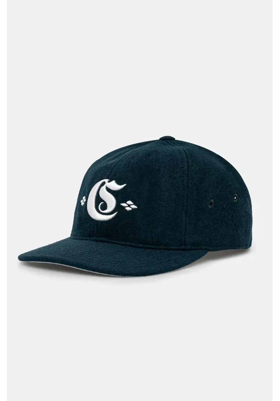 obrazek 1 Carhartt WIP czapka z daszkiem Greatest Hits Logo Cap kolor turkusowy gładka I034360.2NEXX
