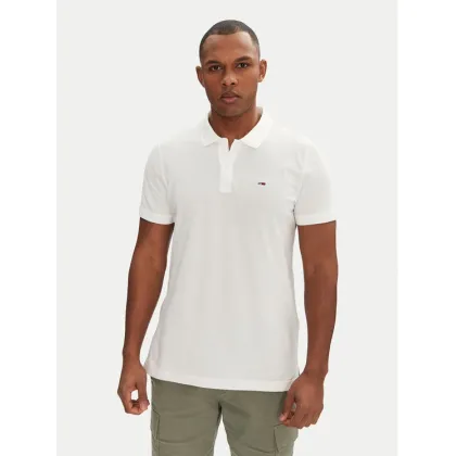 Zdjęcie Tommy Jeans Polo DM0DM20676 Biały Slim Fit