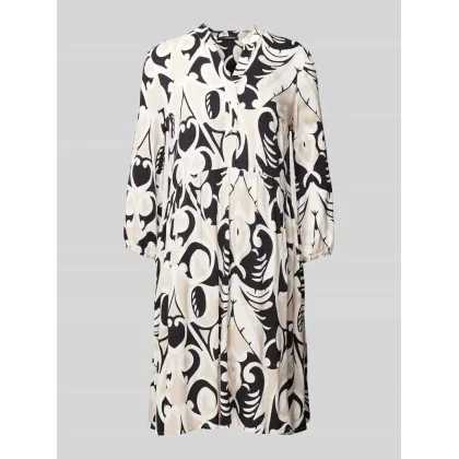 Zdjęcie Sukienka o długości do kolan z nadrukiem na całej powierzchni
