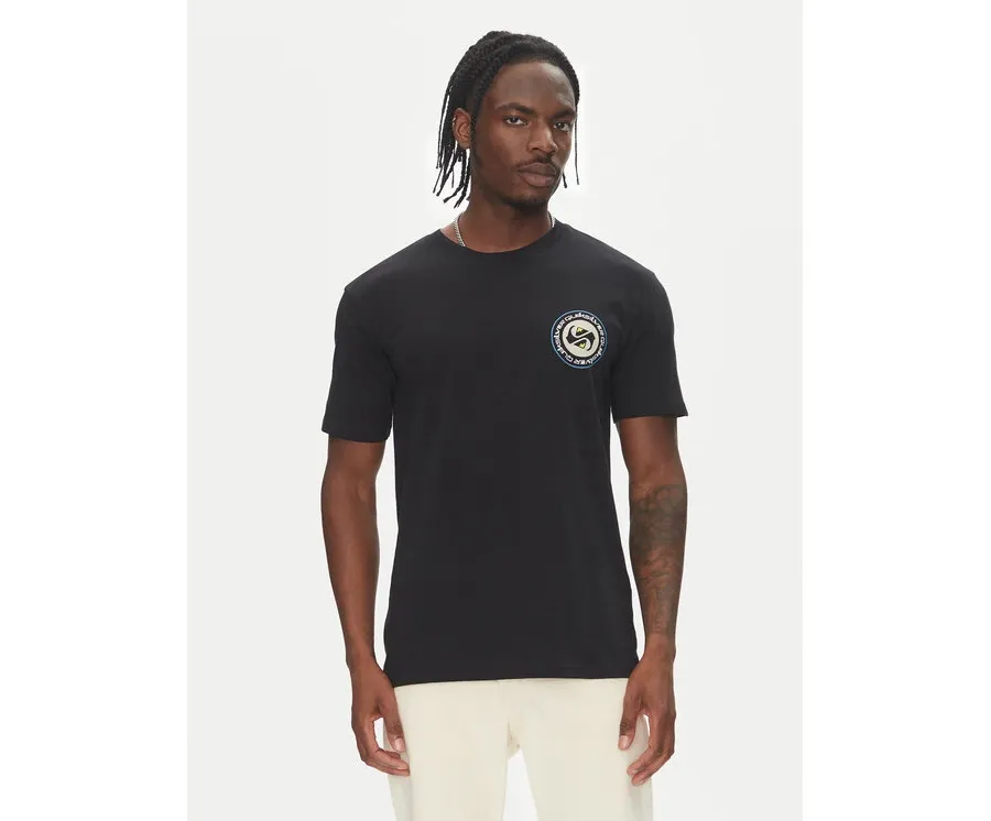 obrazek 1 Quiksilver T-Shirt Circle Back Ss EQYZT08054 Czarny Regular Fit