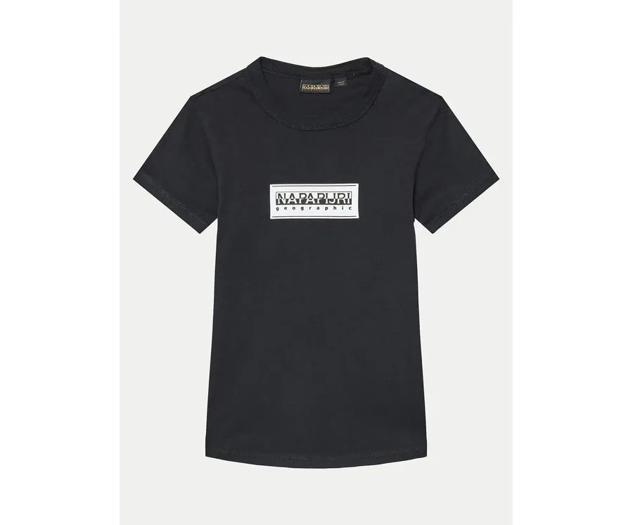 obrazek 1 Napapijri T-Shirt S-Chamois NP0A4HYL M Czarny Regular Fit