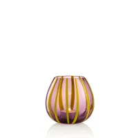 Picture A chic candle holder made of Italian Murano glass