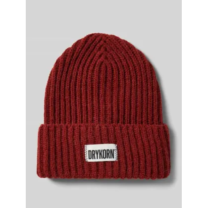 Zdjęcie Czapka beanie z naszywką z logo model ‘SEANIA’