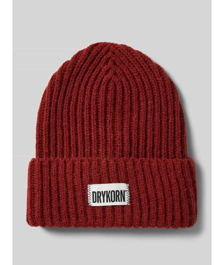 obrazek 1 Czapka beanie z naszywką z logo model ‘SEANIA’