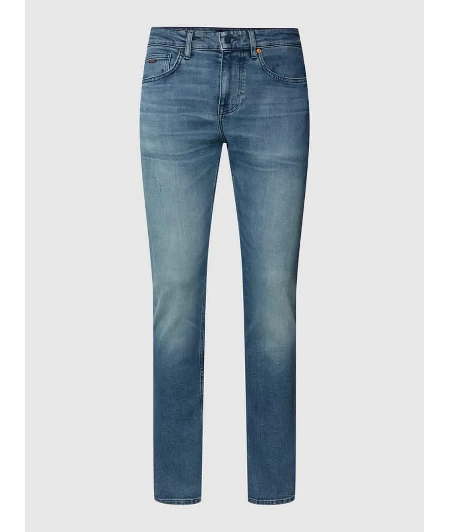 obrazek 1 Jeansy o kroju slim fit z 5 kieszeniami model ‘Delaware’