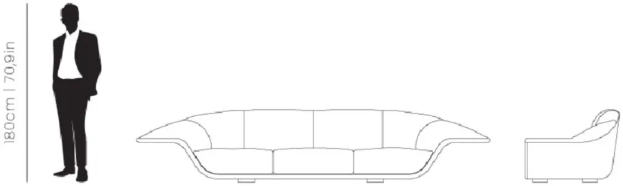 obrazek 11 Kremowa sofa do salonu w różnych kolorach