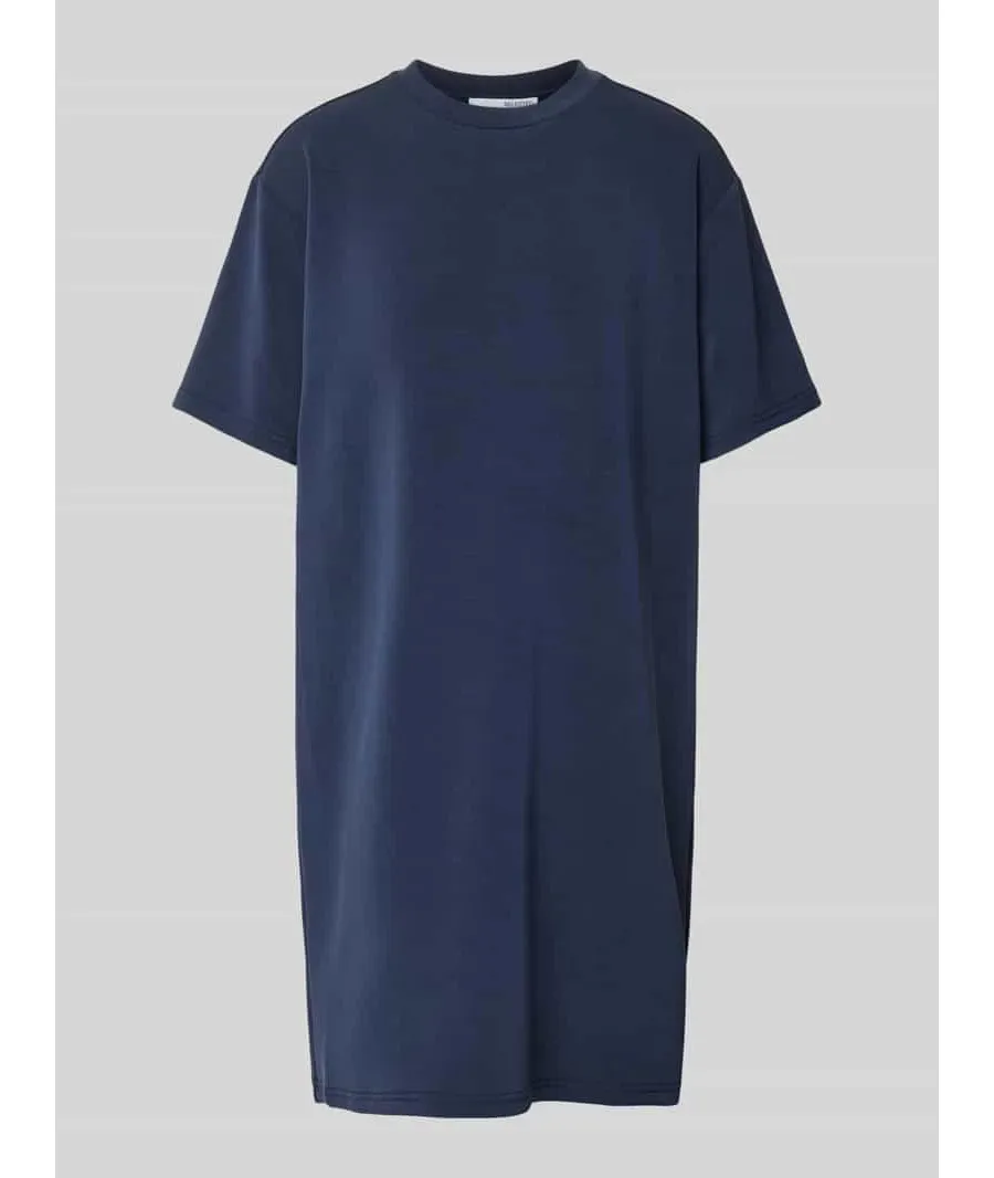 obrazek 1 Sukienka T-shirtowa z okrągłym dekoltem model ‘TENNY’