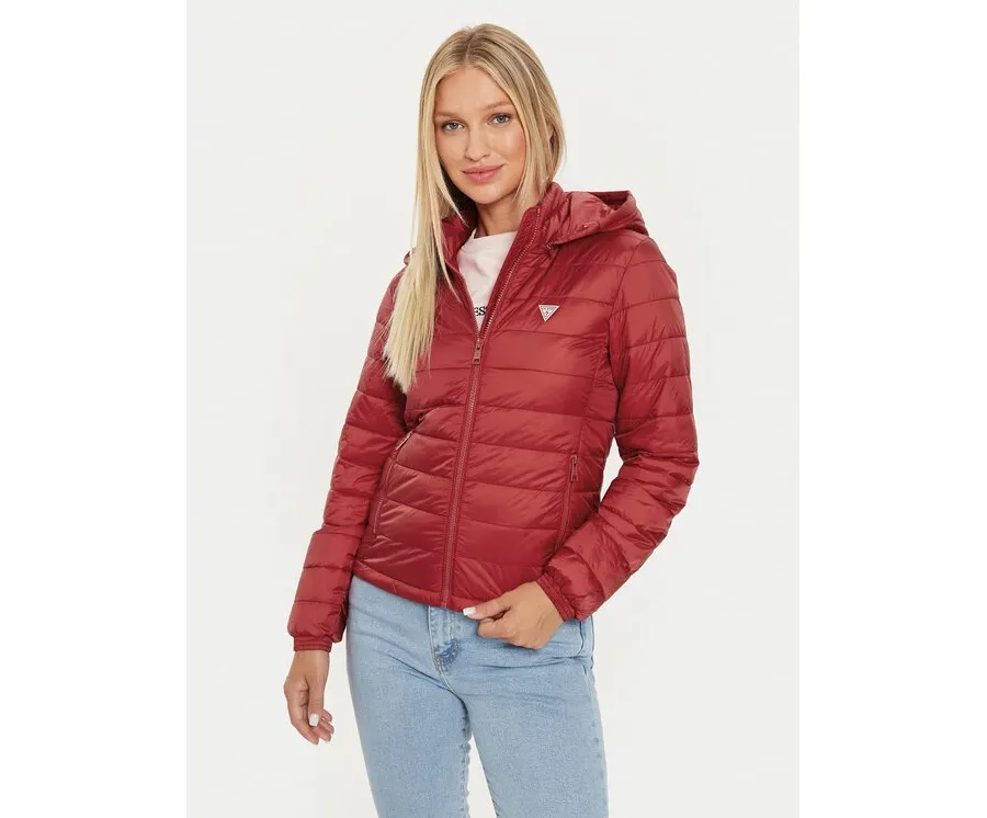 obrazek 1 Guess Kurtka puchowa W4YL00 WG922 Czerwony Regular Fit