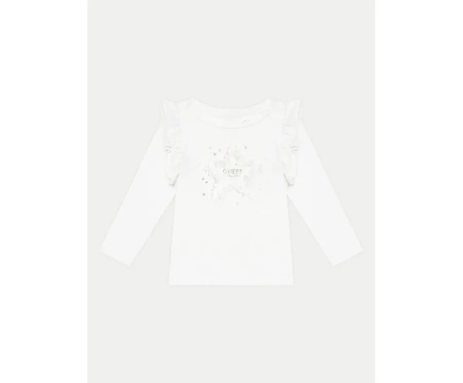 obrazek 1 Guess Bluzka K4BI12 J1314 Złoty Regular Fit