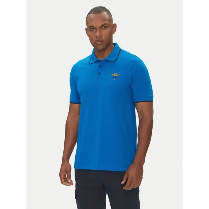 Zdjęcie Aeronautica Militare Polo 251PO1308P82 Niebieski Regular Fit