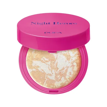 Zdjęcie Pupa Night Heroes Wypiekany rozświetlacz do twarzy