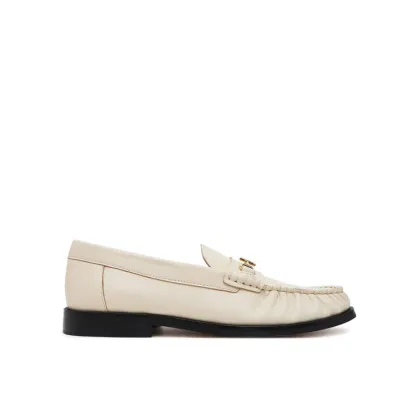 Zdjęcie Tommy Hilfiger Półbuty Soft Leather Horsebit Loafer FW0FW08414 Écru
