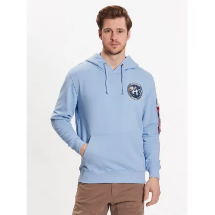 Zdjęcie Alpha Industries Bluza Apollo Mission 106338 Niebieski Regular Fit