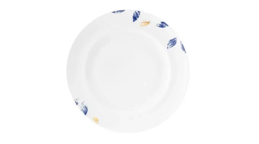 obrazek 1 Ekskluzywny biały porcelanowy okrągły talerz – Tettau