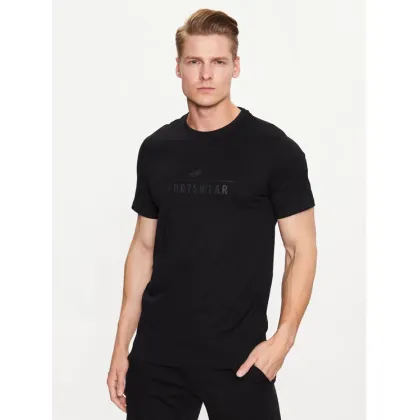 Zdjęcie 4F T-Shirt 4FSS23TTSHM539 Czarny Regular Fit