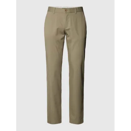 Zdjęcie Chinosy o kroju slim fit z bocznymi, wpuszczanymi kieszeniami model ‘Ceramica’