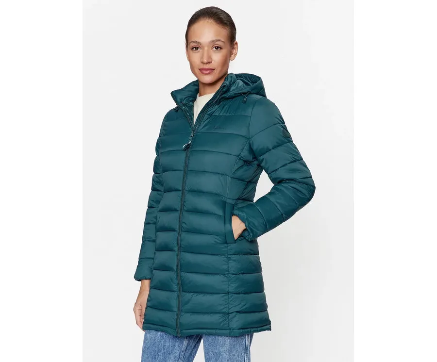 obrazek 1 Pepe Jeans Kurtka zimowa Maddie Long PL402252 Zielony Regular Fit