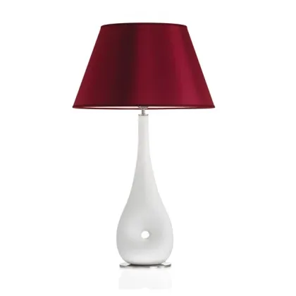 Zdjęcie Unikatowa lampa ceramiczna z unikatową podstawą