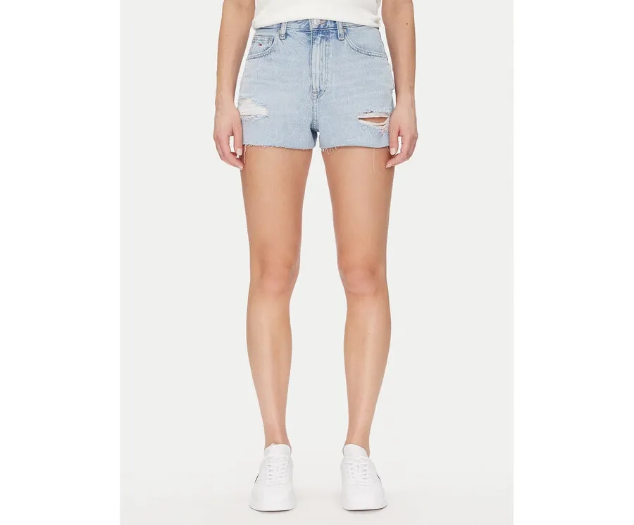 obrazek 1 Tommy Jeans Szorty jeansowe Hot Pant Bi6019 DW0DW20095 Niebieski Regular Fit