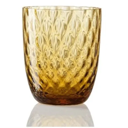 Zdjęcie Atrakcyjna szklanka do wody z włoskiego szkła Murano