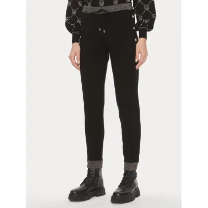 Zdjęcie Liu Jo Sport Spodnie materiałowe TF3207 MA63L Czarny Slim Fit