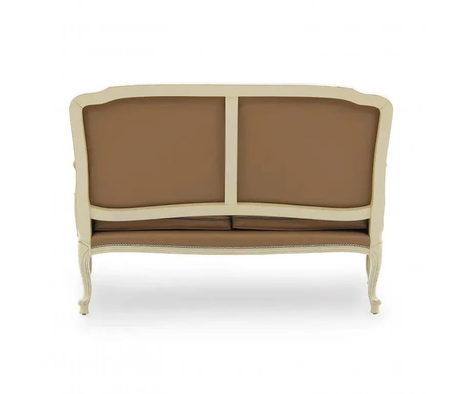 obrazek 3 Brązowa elegancka sofa w stylu klasycznym - Sevensedie