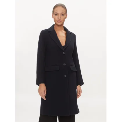 Zdjęcie Marc O'Polo Płaszcz wełniany 308 0068 71097 Granatowy Regular Fit