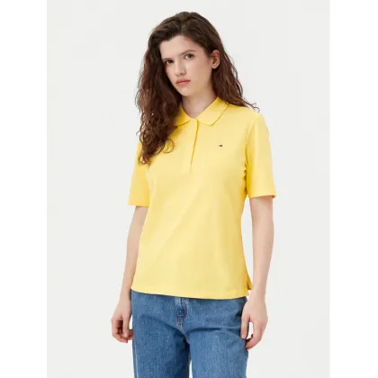 Zdjęcie Tommy Hilfiger Polo 1985 WW0WW43224 Żółty Regular Fit