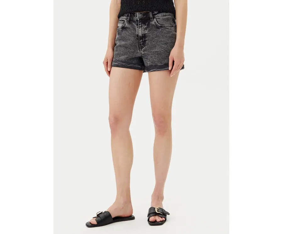 obrazek 1 Noisy May Szorty jeansowe Moni 27033697 Szary Slim Fit