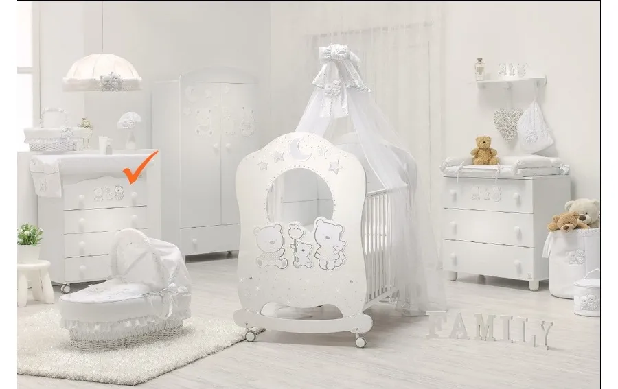 obrazek 1 Prestiżowa włoska komoda dla niemowlaków - Italbaby