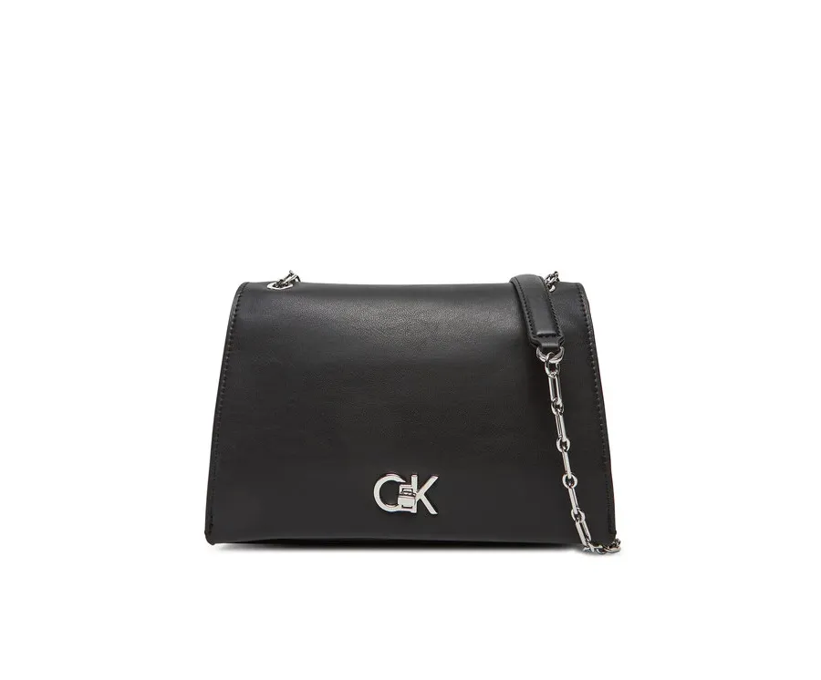 obrazek 1 Calvin Klein Torebka Re-Lock Medium Chain LV04F3104G Czarny