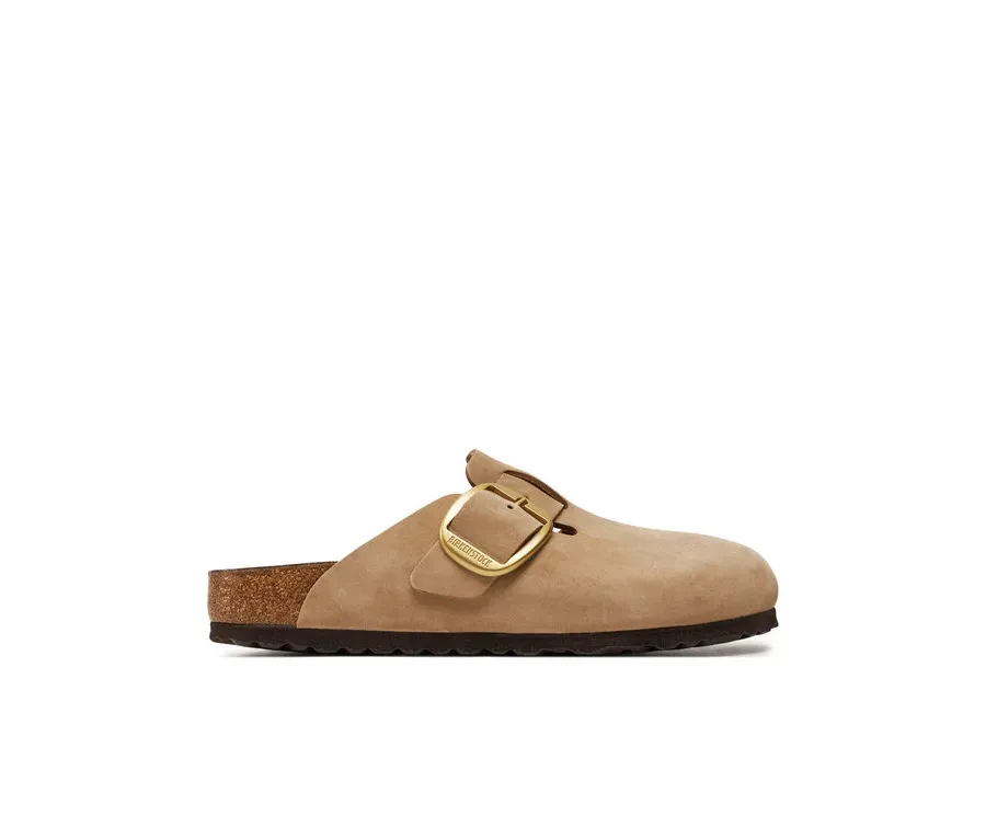 obrazek 1 Birkenstock Klapki Boston Big Buckle 1028052 Beżowy