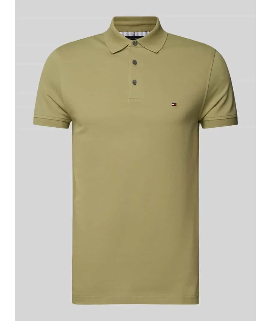 obrazek 1 Koszulka polo o kroju slim fit z wyhaftowanym logo
