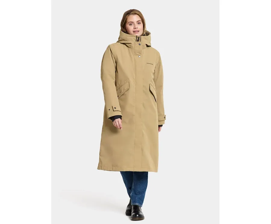 obrazek 1 Didriksons Parka Mia Wns Parka L 504828 Beżowy Regular Fit