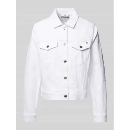 Zdjęcie Tommy Hilfiger Kurtka jeansowa WW0WW44374 Biały Regular Fit