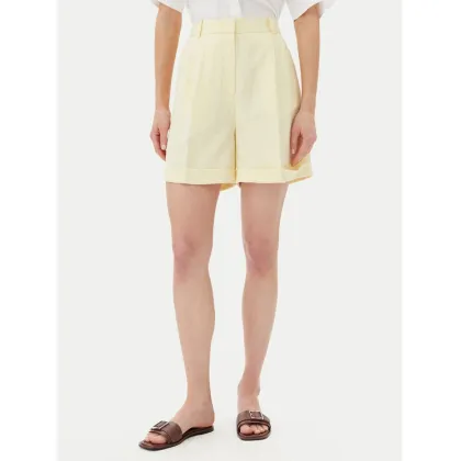 Zdjęcie Tommy Hilfiger Szorty materiałowe WW0WW44767 Żółty Regular Fit