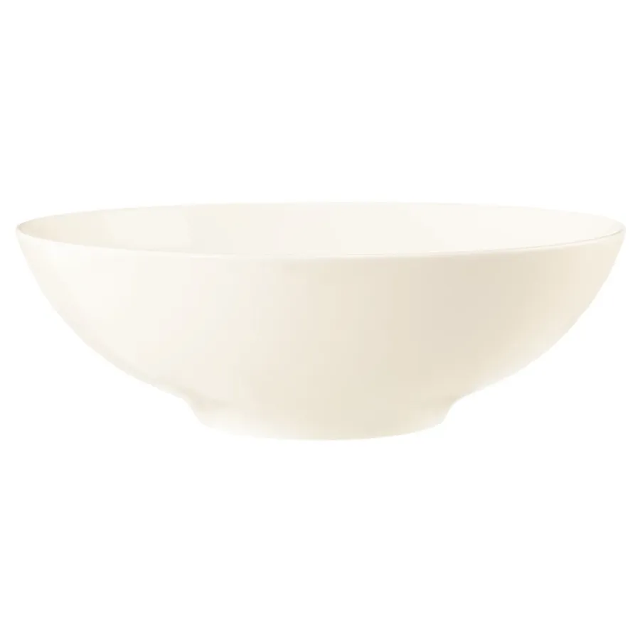 obrazek 1 Porcelanowa duża okrągła miska 30 cm w kolorze kremowym - Seltmann Weiden