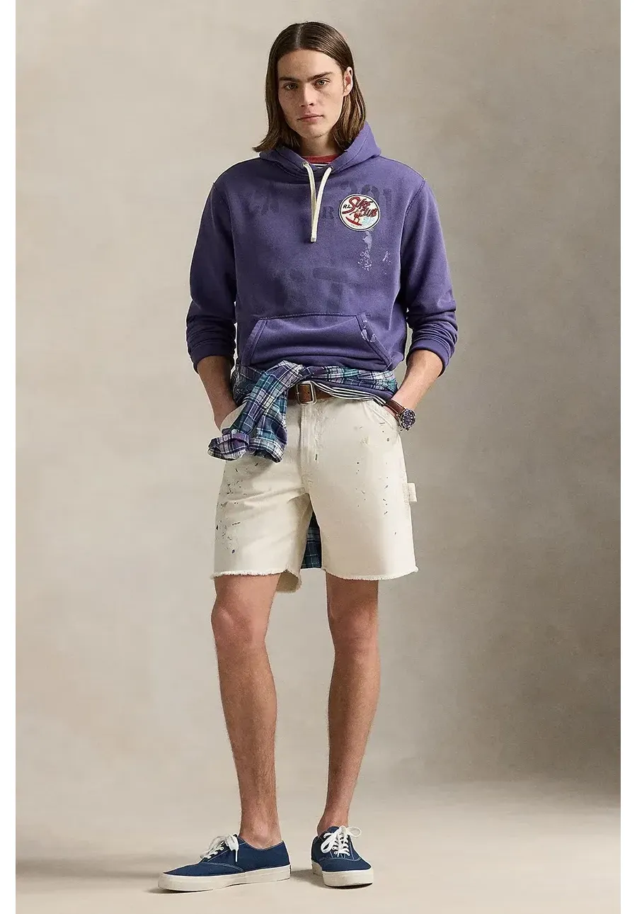 obrazek 1 Polo Ralph Lauren szorty bawełniane Flat Front męskie kolor biały 710963172