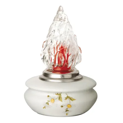 Zdjęcie Zjawiskowa elektryczna lampa porcelanowa na nagrobki