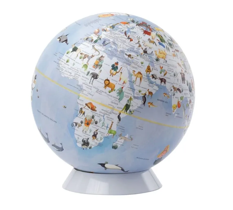 obrazek 1 Fantastyczny globus Wildlife World dla miłośników zwierząt