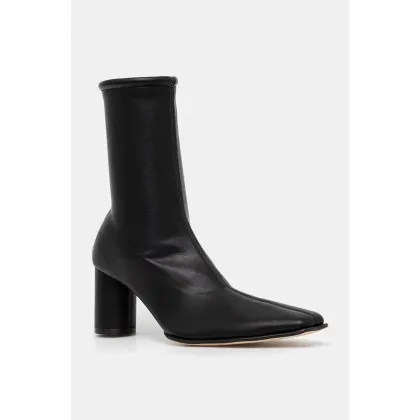 Zdjęcie MM6 Maison Margiela botki damskie kolor czarny na słupku S66WU0120.P7973