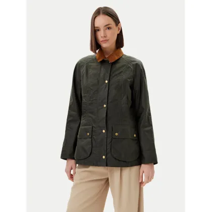 Zdjęcie Barbour Kurtka przejściowa Beadnell Wax LWX0827OL51 Zielony Regular Fit