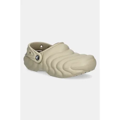 Zdjęcie Crocs kapcie Classic Lined Overpuff Clog kolor żółty 210059