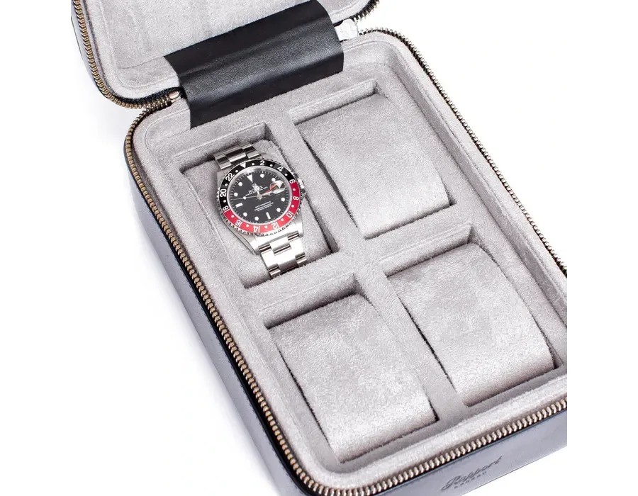 obrazek 6 Wysokiej jakości etui skórzane na cztery zegarki