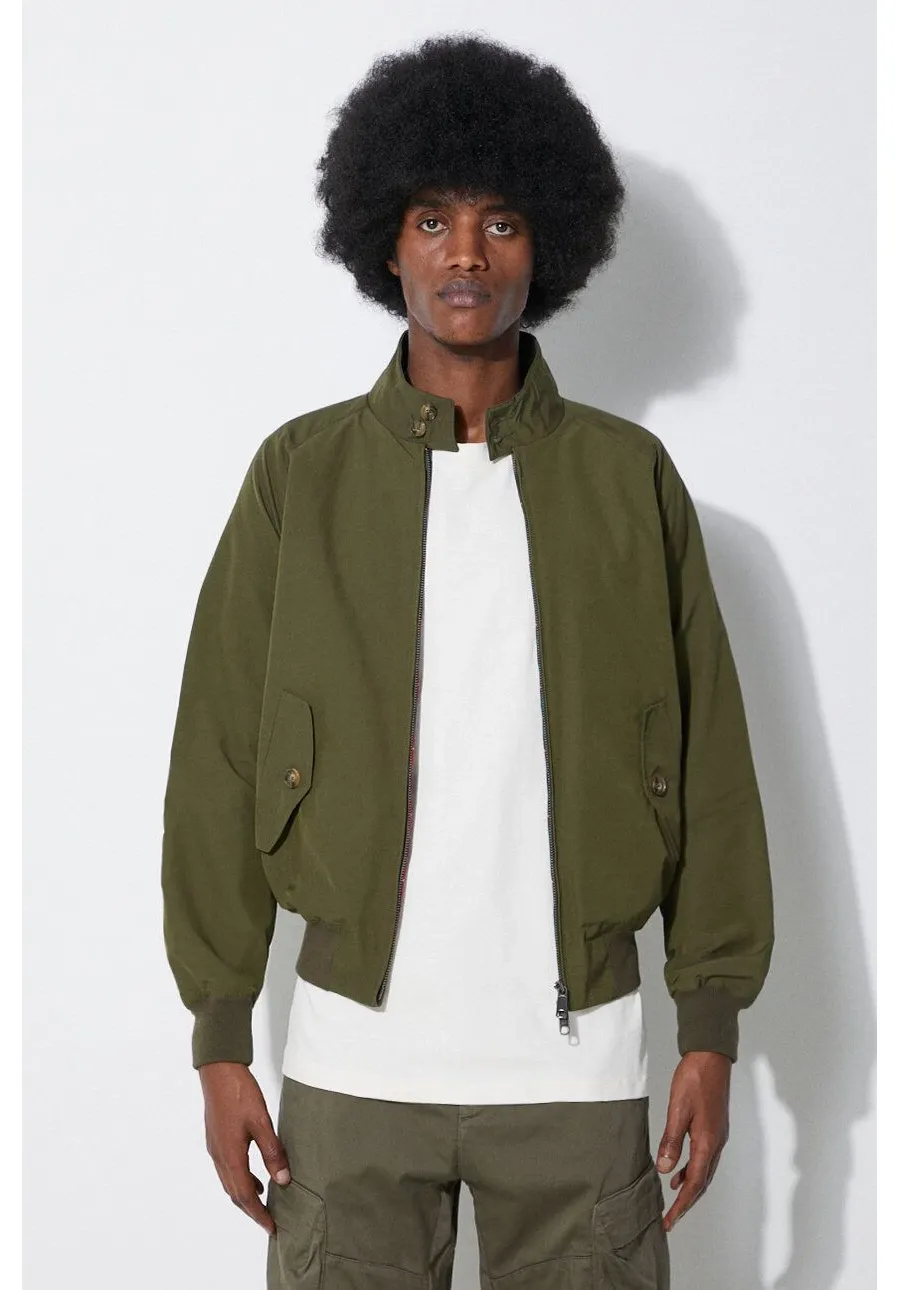 obrazek 1 Baracuta kurtka bomber G9 Cloth męski kolor zielony przejściowa BRCPS0001