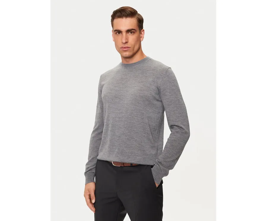 obrazek 1 Liu Jo Sweter QXX004 MA27P Szary Regular Fit