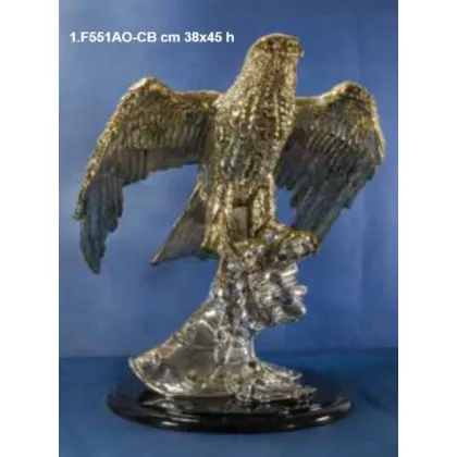 Zdjęcie Nowoczesny model ozdobny w postaci sokoła na rękawicy - ArtBe