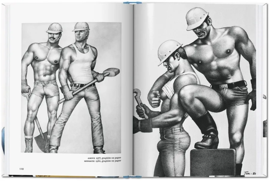 obrazek 4 Książka The Little Book of Tom: Blue Collar - Taschen