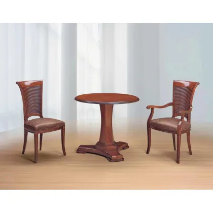 Zdjęcie Antyczny luksusowy okrągły stół do salonu - Morello Gianpaolo