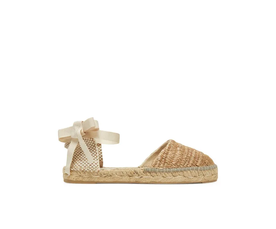 obrazek 1 Manebi Espadryle H 1.5 P0 Beżowy